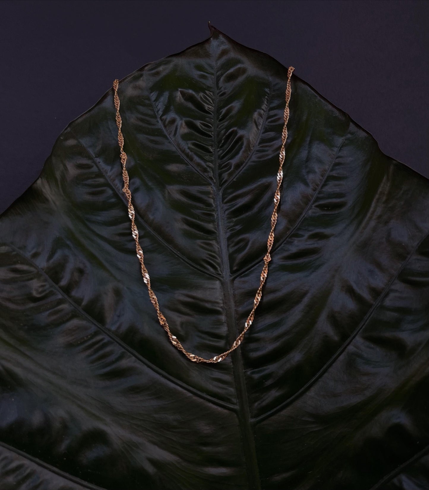Cadena de Chapa de Oro Elegante – Brilla con Estilo